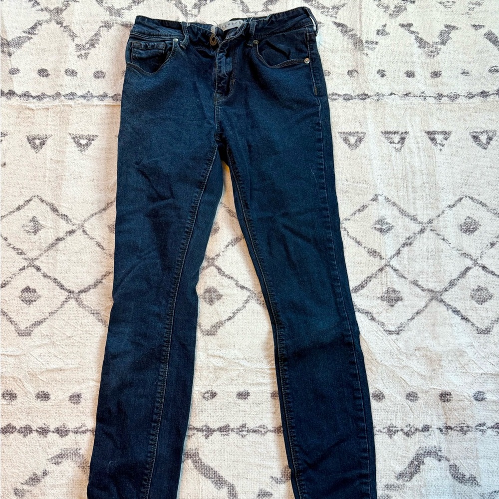 Bullhead Women's Deep Indigo Skinny Jeans Size 1